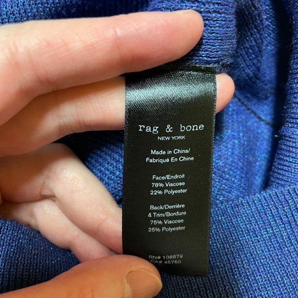 LAST CHANCE Rag & Bone Cora Dress, XXS, Never Worn Washed Once - Picture 7 of 7